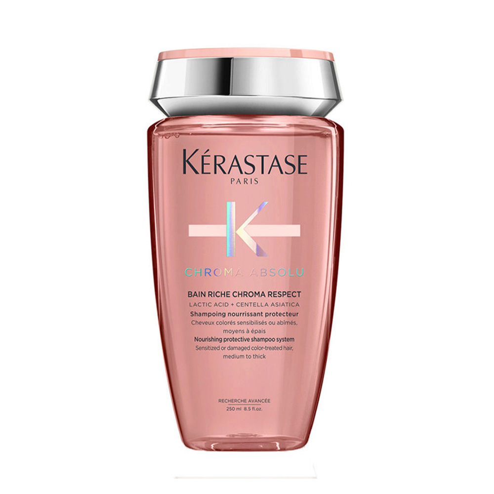 KERASTASE PARIS CHROMA ABSOLU - BAIN ROCHE CHROMA RESPECT , SHAMPOO Capelli colorati 250ML